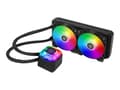 Miniatyrbilde 1 av 5: SilverStone Ice Gem - Væskekjølesystem for prosessor - Radiatorstørrelse: 240 mm - (for: LGA1156, AM2, LGA1366, AM3, LGA1155, LGA2011, FM1, FM2, LGA1