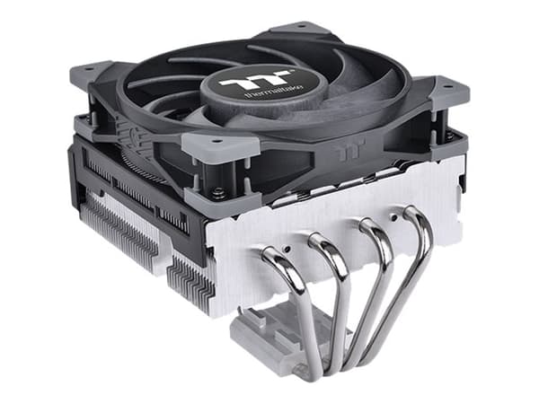 Thermaltake TOUGHAIR 110 - Prosessorkjøler - (for: LGA1156, AM2, AM2+, AM3, LGA1155, AM3+, FM1, FM2, LGA1150, LGA1151, AM4, LGA1200) - aluminium - 12