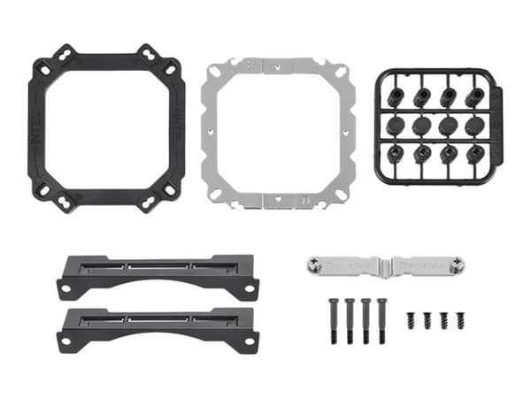 Thermaltake TOUGHAIR 110 - Prosessorkjøler - (for: LGA1156, AM2, AM2+, AM3, LGA1155, AM3+, FM1, FM2, LGA1150, LGA1151, AM4, LGA1200) - aluminium - 12