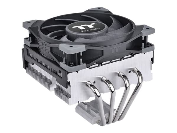 Thermaltake TOUGHAIR 110 - Prosessorkjøler - (for: LGA1156, AM2, AM2+, AM3, LGA1155, AM3+, FM1, FM2, LGA1150, LGA1151, AM4, LGA1200) - aluminium - 12