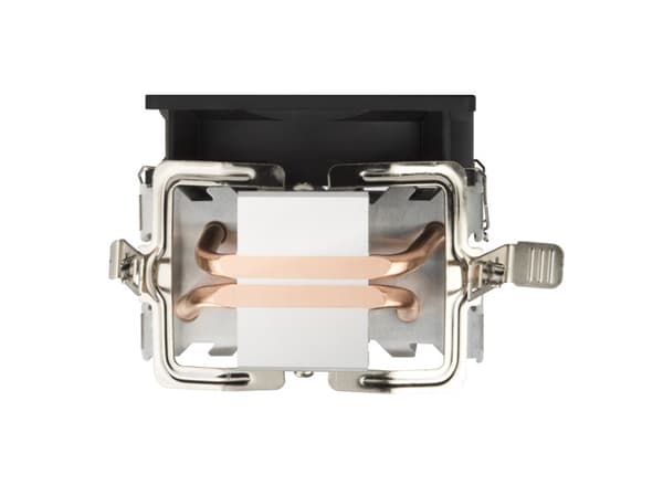 SilverStone KR03 - Prosessorkjøler - (for: LGA775, LGA1156, AM2, LGA1366, AM3, LGA1155, FM1, FM2, LGA1150, LGA1151, AM4, LGA1200) - aluminiumfinner -