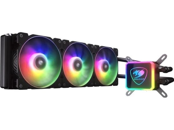 COUGAR AQUA ARGB 360 - Væskekjølesystem for prosessor - (for: LGA775, LGA1156, AM2, AM2+, LGA1366, AM3, LGA1155, AM3+, LGA2011, FM1, FM2, LGA1150, LG