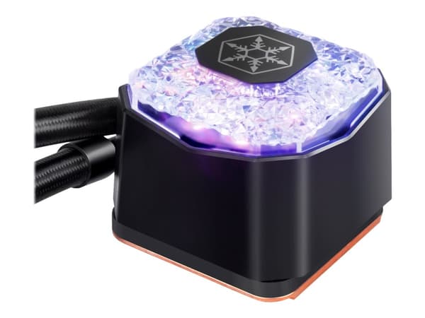 SilverStone Ice Gem 280 - Prosessorin nestejäähdytysjärjestelmä - Jäähdyttimen koko: 280 mm - (seuraaville: LGA1156, AM2, LGA1366, AM3, LGA1155, LGA2