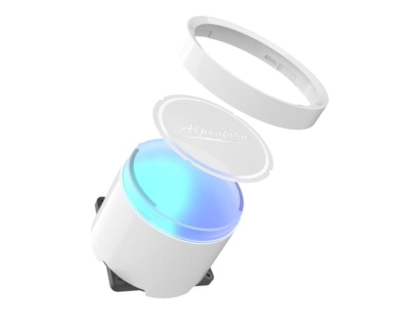 Alpenföhn Gletscherwasser 360, All-in-one-nesteenjäähdytin, 132,4 m³/h, Valkoinen