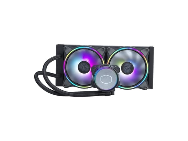 Cooler Master MasterLiquid ML240 Illusion - Kylsystem med vätska till processorn - Elementstorlek: 240 mm - (för: LGA2066, LGA2011-3, LGA2011, LGA120