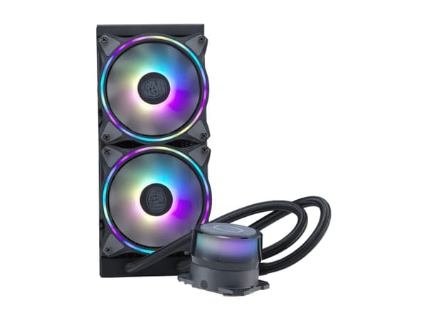 Cooler Master MasterLiquid ML240 Illusion - Kylsystem med vätska till processorn - Elementstorlek: 240 mm - (för: LGA2066, LGA2011-3, LGA2011, LGA120