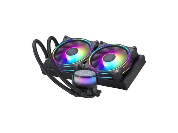 Cooler Master MasterLiquid ML240 Illusion - Kylsystem med vätska till processorn - Elementstorlek: 240 mm - (för: LGA2066, LGA2011-3, LGA2011, LGA120