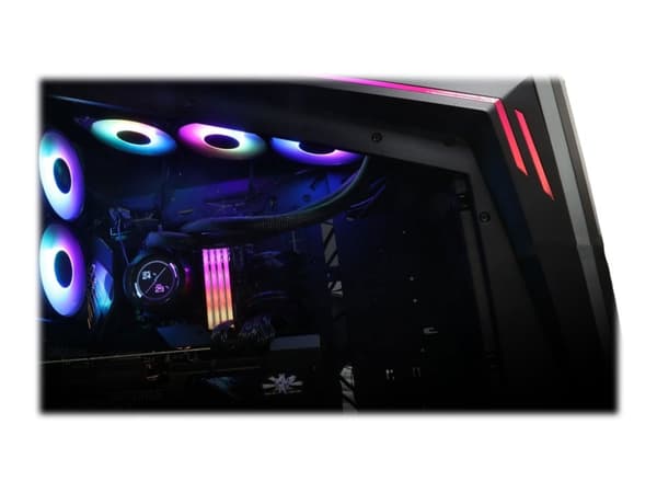 Gigabyte AORUS WATERFORCE X 240, All-in-one-nesteenjäähdytin, 12 cm, 60,07 cfm, Musta