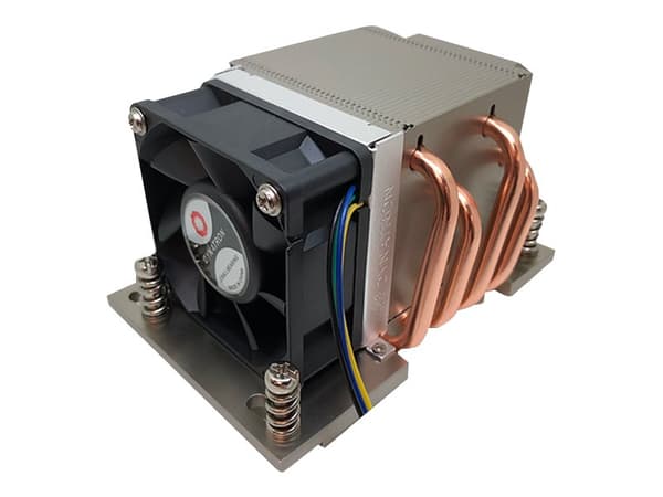 Inter-Tech - Processorkylare - (för: TR4, SP3, sTRX4) - aluminium - 60 mm Svart