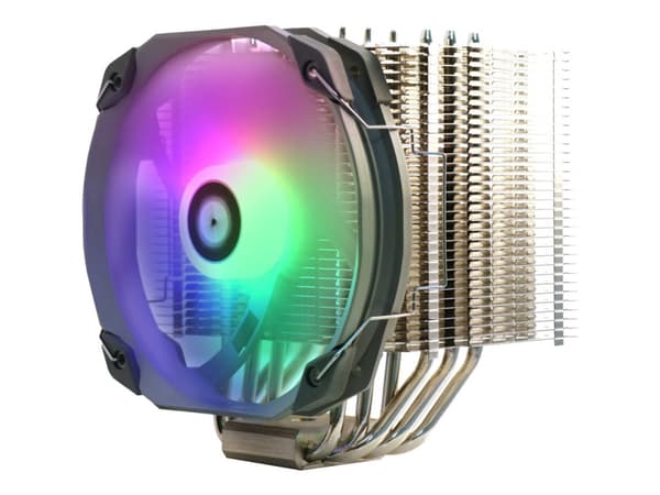 Thermalright HR-02 Plus - Prosessorkjøler - (for: LGA1156, LGA1155, LGA2011, LGA1150, LGA1151, AM4, LGA2066, LGA1200, LGA1152) - nickel plated copper