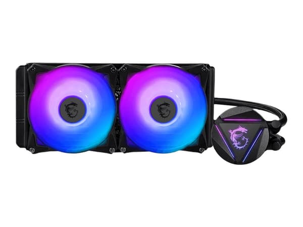 MSI MAG CORELIQUID 280R - Kylsystem med vätska till processorn - Elementstorlek: 280 mm - (för: LGA1156, AM2, AM2+, LGA1366, AM3, LGA1155, AM3+, LGA2