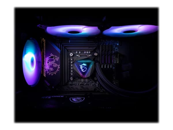 MSI MAG CORELIQUID 280R - Kylsystem med vätska till processorn - Elementstorlek: 280 mm - (för: LGA1156, AM2, AM2+, LGA1366, AM3, LGA1155, AM3+, LGA2