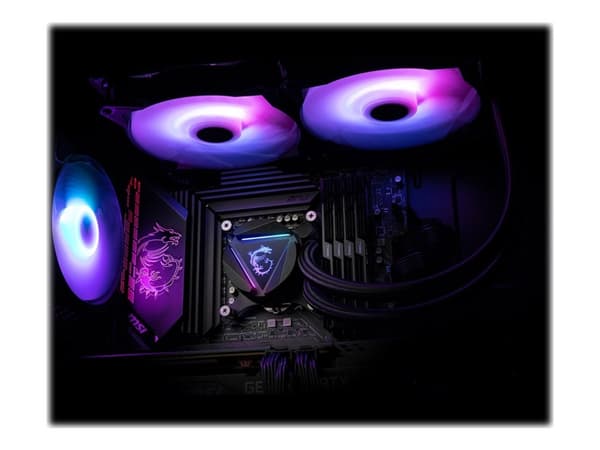 MSI MAG CORELIQUID 280R - Kylsystem med vätska till processorn - Elementstorlek: 280 mm - (för: LGA1156, AM2, AM2+, LGA1366, AM3, LGA1155, AM3+, LGA2