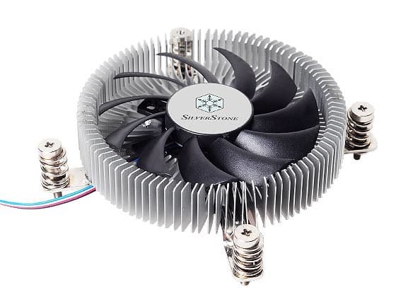 Silverstone SST-NT07-115X, jäähdytin, 8 cm, 1200 rpm, 3400 rpm, 26 dB, 48 kuutiometriä/min.