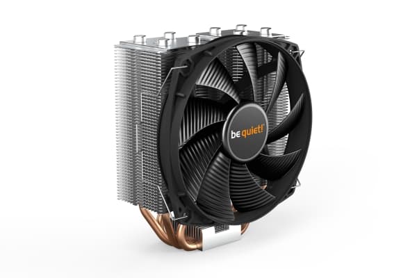 be quiet! Shadow Rock Slim 2 - Processorkylare - (för: LGA1150, LGA1151, LGA1155, LGA1200, LGA1700, LGA2011-3 (Square ILM), LGA2066, AM4) - aluminium