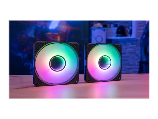 Aerocool Mirage L240, All-in-one-nesteenjäähdytin, 72,2 cfm, Musta