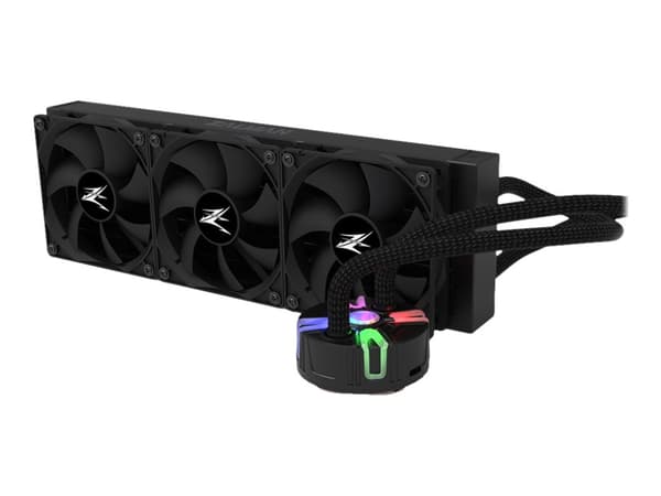 ZALMAN Reserator5 Z36 - Prosessorin nestejäähdytysjärjestelmä - Jäähdyttimen koko: 360 mm - (seuraaville: LGA1156, AM3, LGA1155, AM3+, LGA2011, FM2, musta