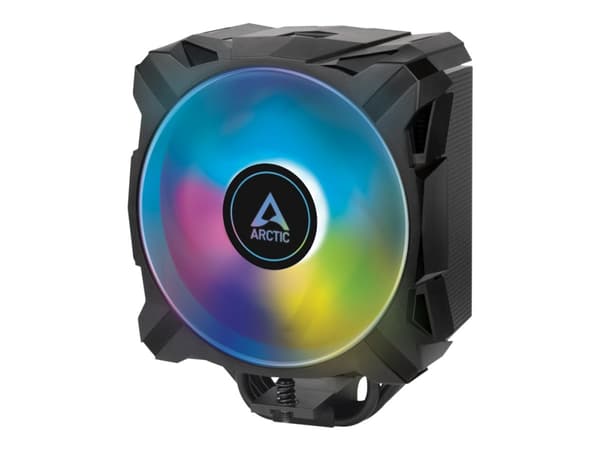 ARCTIC Freezer i35 A-RGB - Prosessorkjøler - (for: LGA1156, LGA1155, LGA1150, LGA1151, LGA1200, LGA1152, LGA1700) - aluminium - 120 mm Sort