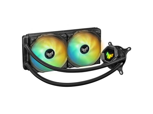 ASUS TUF-GAMING-LC-240-ARGB, All-in-one-nesteenjäähdytin, 12 cm, 67 cfm, 113,8 m³/h, Musta