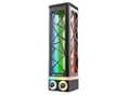 Miniatyrbilde 3 av 3: Raijintek ANTILA PURE R240B reservoar, 262,5 mm, ARGB - svart