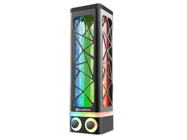 Raijintek ANTILA PURE R240B reservoar, 262,5 mm, ARGB - svart