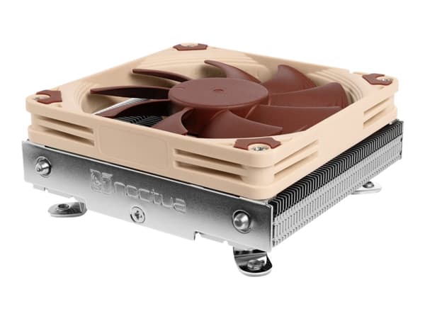 Noctua NH-L9i - Processorkylare - (för: LGA1700) - aluminium med nickelpläterad kopparbas - 92 mm Beige, Brun