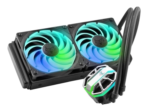 Sapphire Nitro+ S240-A - Kylsystem med vätska till processorn - Elementstorlek: 240 mm - (för: AM4, LGA1150, LGA1151, LGA1152, LGA1155, LGA1156, LGA1