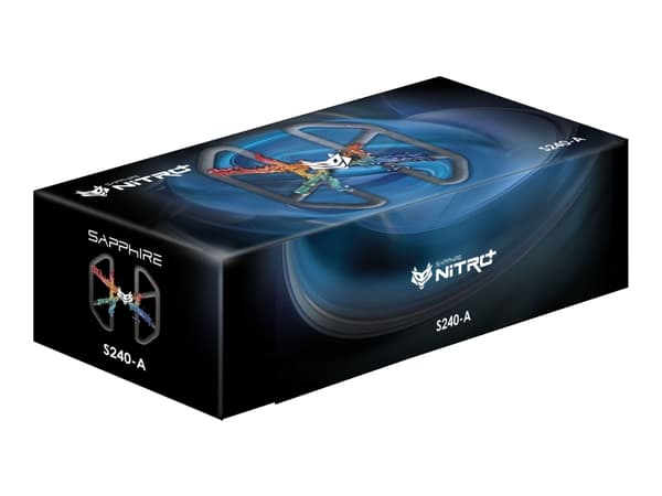 Sapphire Nitro+ S240-A - Kylsystem med vätska till processorn - Elementstorlek: 240 mm - (för: AM4, LGA1150, LGA1151, LGA1152, LGA1155, LGA1156, LGA1