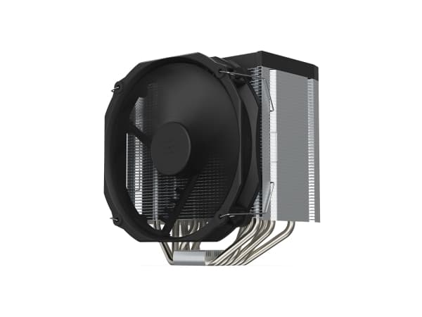 SilentiumPC Fortis 5, Luftkjøler, 14 cm, Sort, Grå, Stål