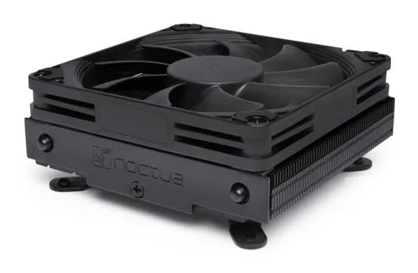 Noctua NH-L9i - Prosessorkjøler - (for: LGA1700) - aluminium med forniklet kobberfot - 92 mm - chromax.black Sort