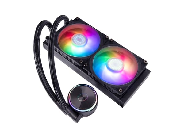 Cooler Master MasterLiquid PL240 FLUX - Kylsystem med vätska till processorn - Elementstorlek: 240 mm - (för: LGA1156, AM2, AM2+, AM3, LGA1155, AM3+,