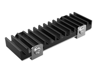 Akasa Gecko Pro - Varmeavleder for solid state disk - svart