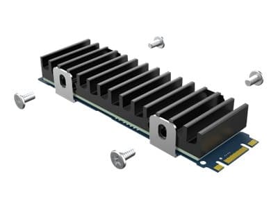 Akasa Gecko Pro - Varmeavleder for solid state disk - svart