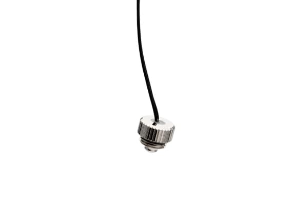 EK Water Blocks Loop Connect, Temperatursensor, Nickel, Svart, Rostfritt stål, 1/4", 1 styck, Kina