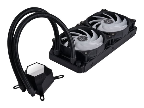 SilverStone Permafrost PF240 V2 - Kylsystem med vätska till processorn - Elementstorlek: 240 mm - (för: LGA1156, AM2, AM3, LGA1155, LGA2011, FM1, FM2