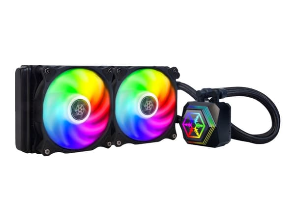 SilverStone Permafrost PF240 V2 - Kylsystem med vätska till processorn - Elementstorlek: 240 mm - (för: LGA1156, AM2, AM3, LGA1155, LGA2011, FM1, FM2