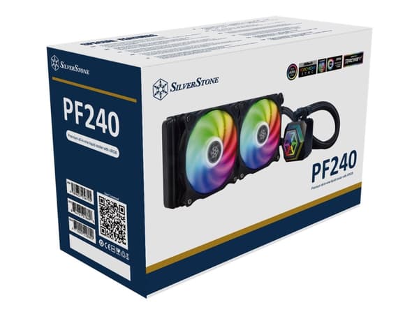 SilverStone Permafrost PF240 V2 - Kylsystem med vätska till processorn - Elementstorlek: 240 mm - (för: LGA1156, AM2, AM3, LGA1155, LGA2011, FM1, FM2