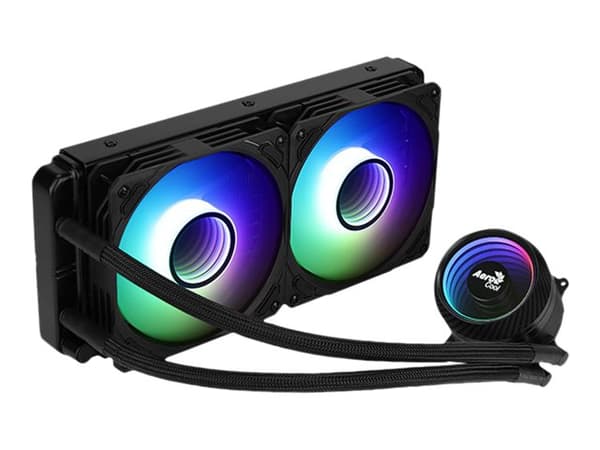 AeroCool Mirage L240 - Kylsystem med vätska till processorn - (för: LGA775, LGA1156, AM2, AM2+, AM3, LGA1155, AM3+, LGA2011, FM1, FM2, LGA1150, LGA11