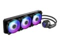 Miniatyrbild 1 av 5: MSI MAG CORELIQUID 360R V2 - Kylsystem med vätska till processorn - Elementstorlek: 360 mm - (för: LGA1156, AM2, AM2+, LGA1366, AM3, LGA1155, AM3+, L