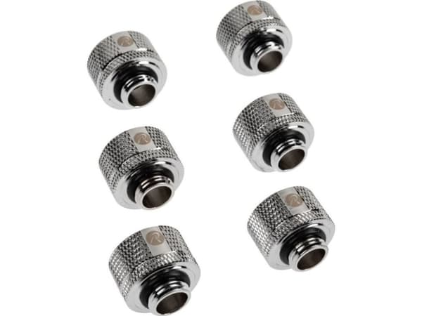 Raijintek Pelias D141806, 14mm - 6er-Pack, sølv