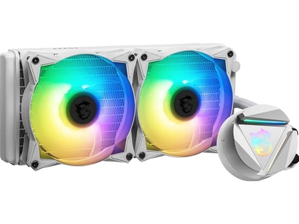 MSI MAG CORELIQUID 240R V2 - Kylsystem med vätska till processorn - Elementstorlek: 240 mm - (för: LGA1156, AM2, AM2+, LGA1366, AM3, LGA1155, AM3+, L