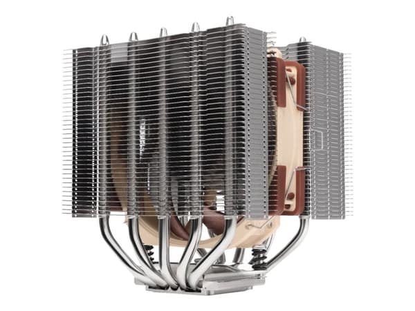 Noctua NH-D12L - Prosessorkjøler - (for: LGA1700, LGA1150, LGA1151, LGA1155, LGA1156, LGA1200, LGA2011, LGA2066, AM4, AM5, LGA2011-3 (Square ILM), LG Aluminium, Beige, Brun