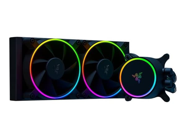 Razer Hanbo Chroma - Væskekjølesystem for prosessor - Radiatorstørrelse: 240 mm - (for: LGA1156, LGA1366, LGA1155, LGA2011, LGA1150, LGA2011-3, LGA11 Sort