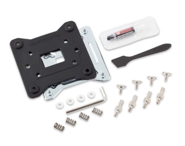 Aqua Computer cuplex kryos NEXT, Vattenblock, Acetal, Koppar, Svart, Koppar, LGA 1700, 1/4", Processor