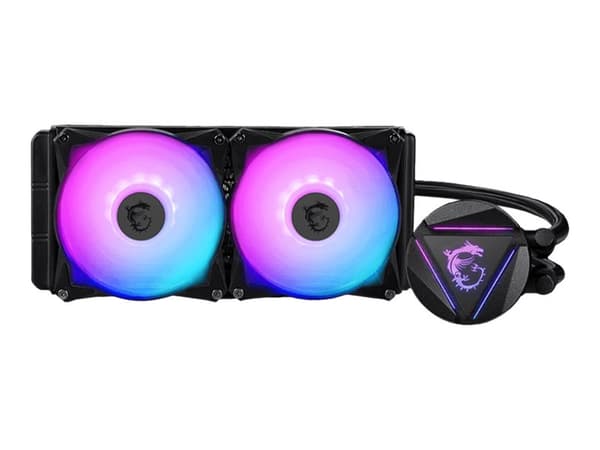 MSI MAG-CRLQD-240R2, Jäähdytin, 14,3 dB, 34,3 dB, 78,73 cfm, Musta