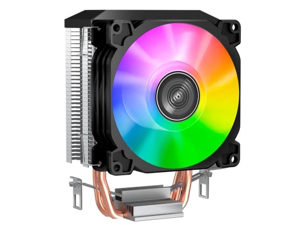 Jonsbo CR-1200E, Kjøleribbe/Radiator, 9,2 cm, 2000 RPM, Sort Sort