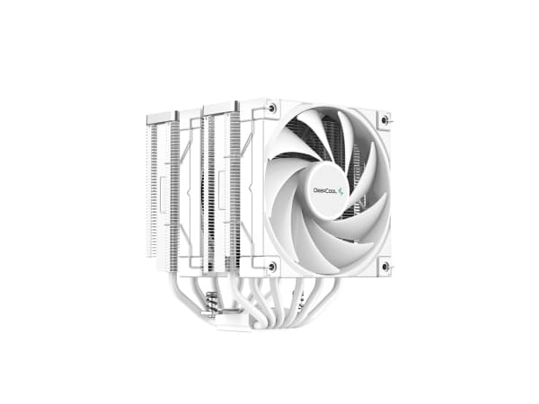 Deepcool AK620 WH - Prosessorkjøler - (for: LGA1155, LGA2011, LGA1150, LGA2011-3, LGA1151, AM4, LGA2066, LGA1200, LGA1700) - 120 mm