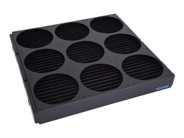 Alphacool NexXxoS XT45 Full Copper 1080mm Nova - Radiator för vätskebaserat kylsystem - svart