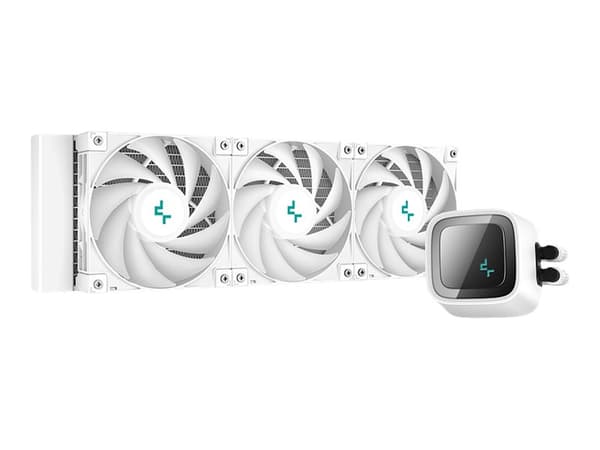 Deepcool LS720 WH - Væskekjølesystem for prosessor - Radiatorstørrelse: 360 mm - (for: LGA1155, LGA2011, LGA1150, LGA2011-3, LGA1151, AM4, LGA2066, s