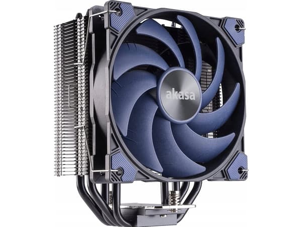 Akasa Alucia H4 Plus - Prosessorkjøler - (for: LGA1150, LGA1151, LGA1155, LGA1156, LGA1200, LGA1700, LGA1851, LGA2011, LGA2066, AM4, AM5) - aluminium
